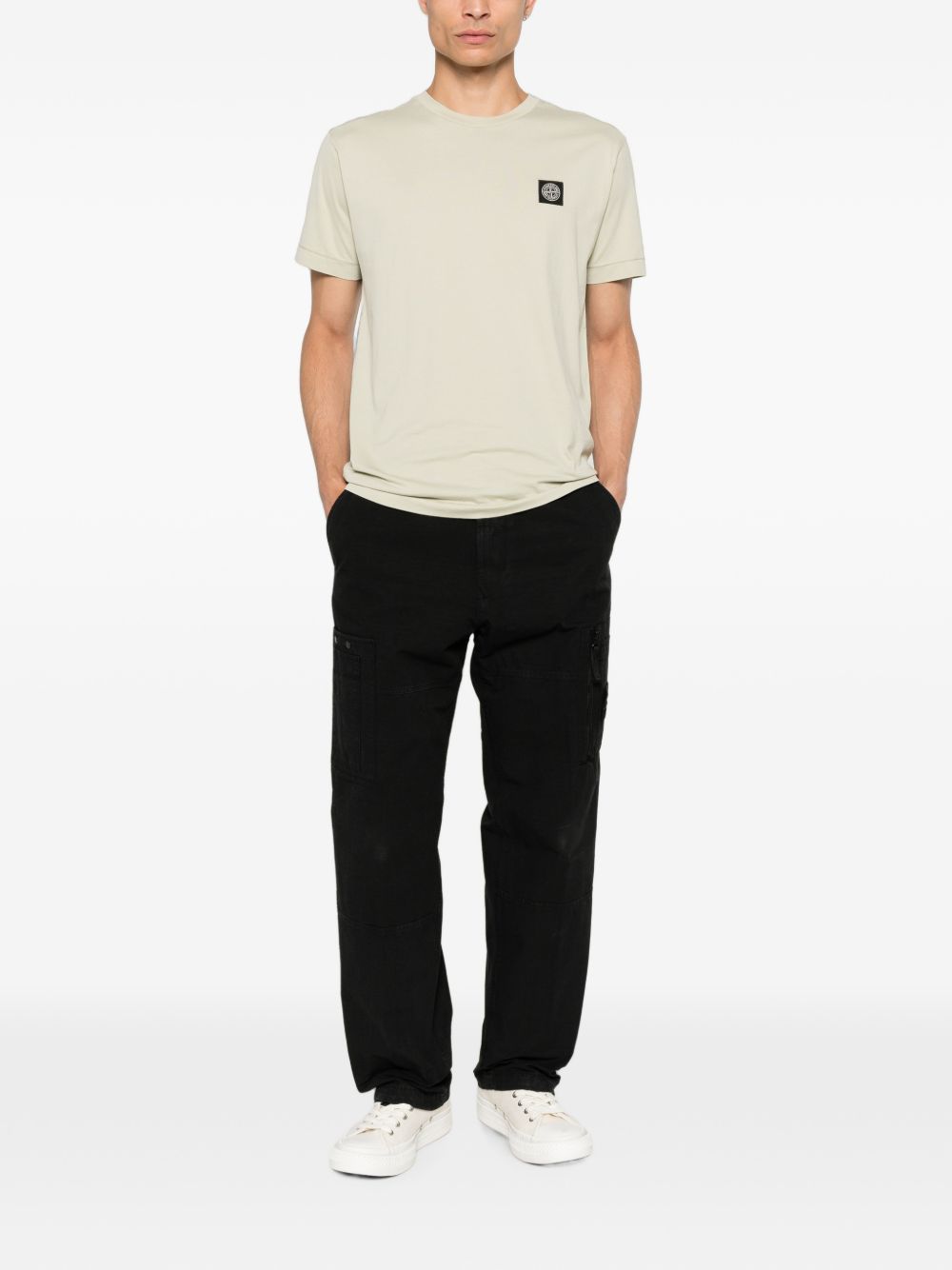 Stone Island Men Cotton Trousers STONE ISLAND