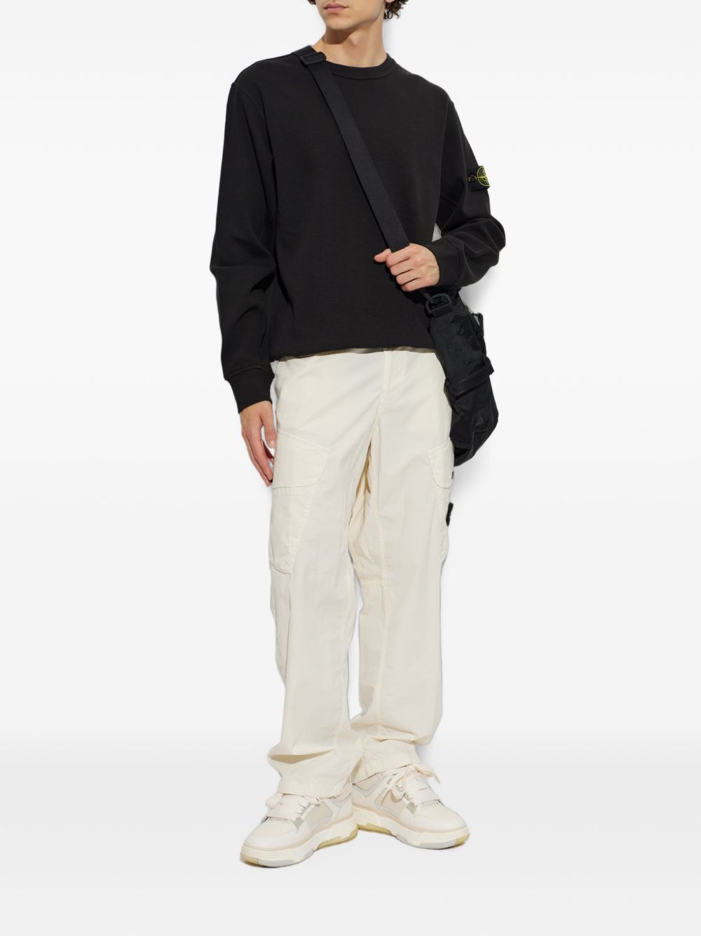 Stone Island Men Cotton Crewneck Sweatshirt STONE ISLAND