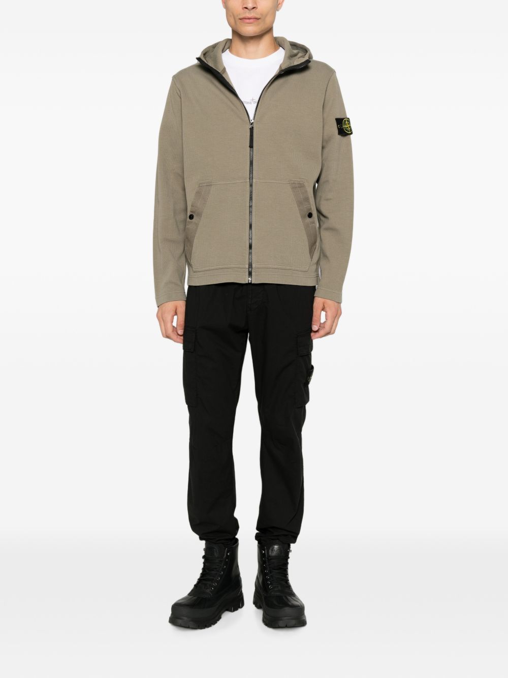 Stone Island Men Cotton Hoodie STONE ISLAND