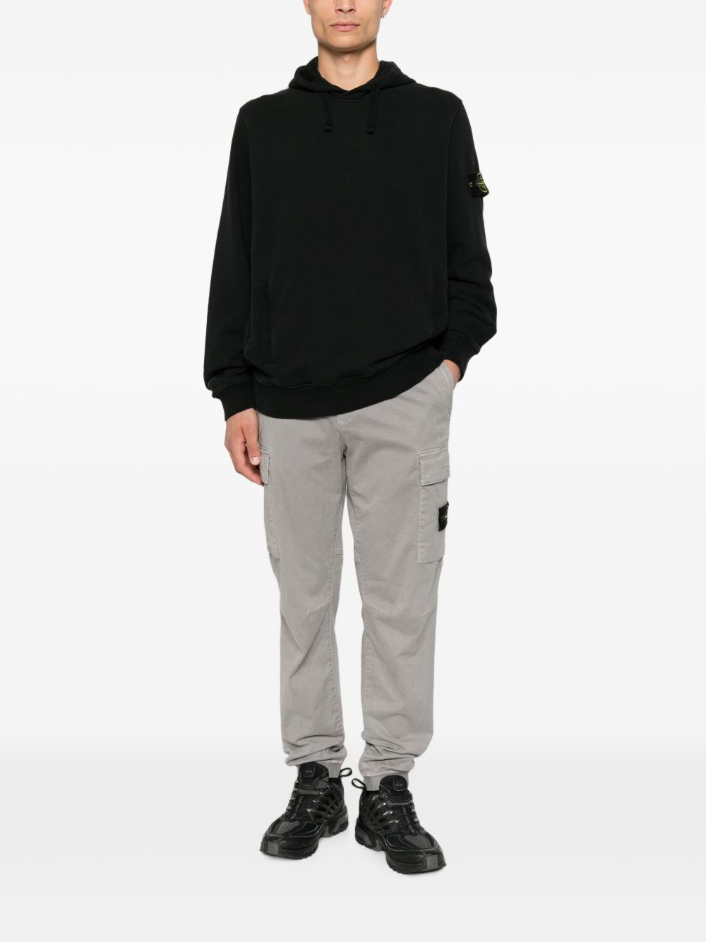 Stone Island Men Cotton Hoodie