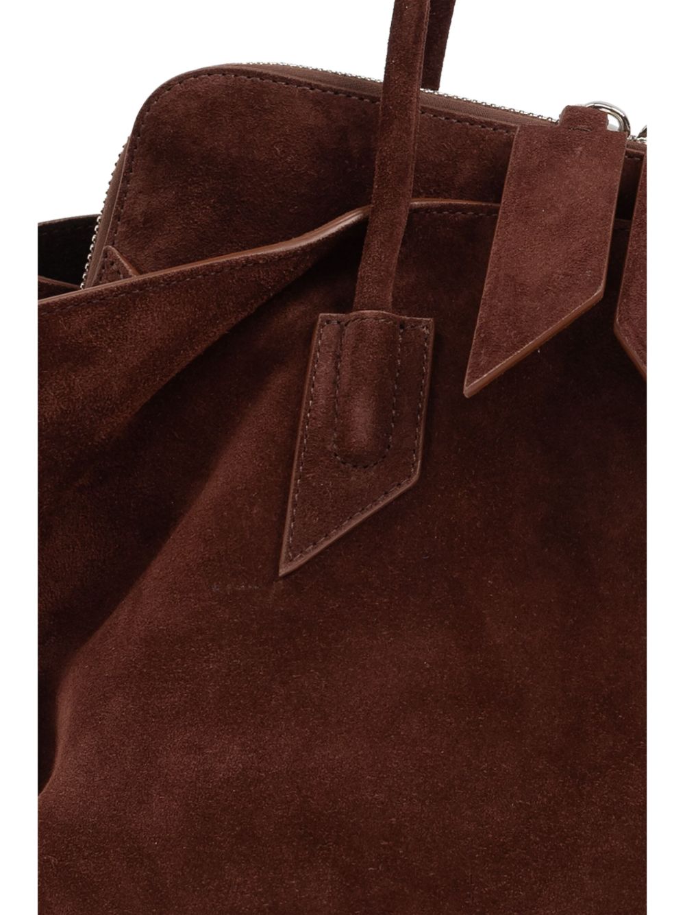The Attico Women La Passeggiata Medium Leather Shoulder Bag THE ATTICO