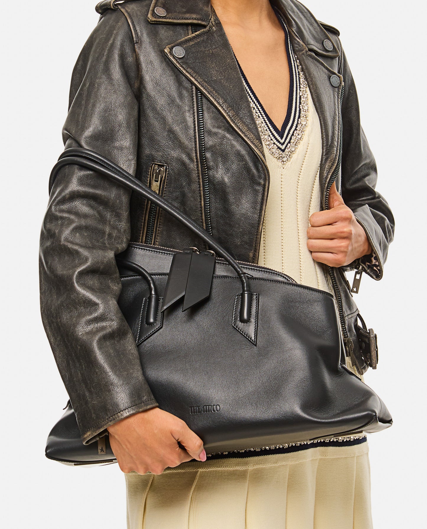The Attico Women Top Handle 'La Passeggiata Medium' Bag THE ATTICO