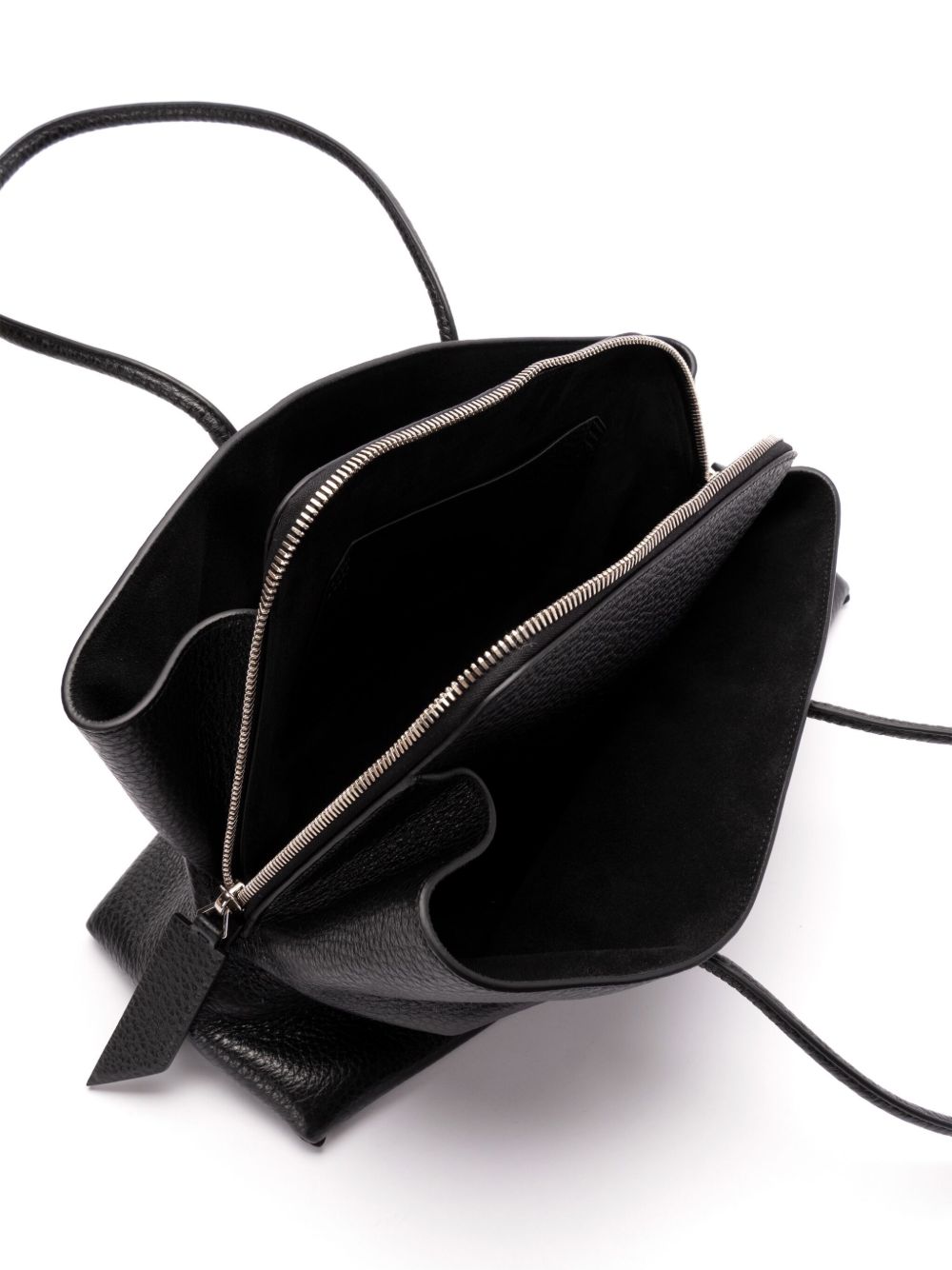 The Attico Women La Passeggiata Medium Leather Handbag THE ATTICO