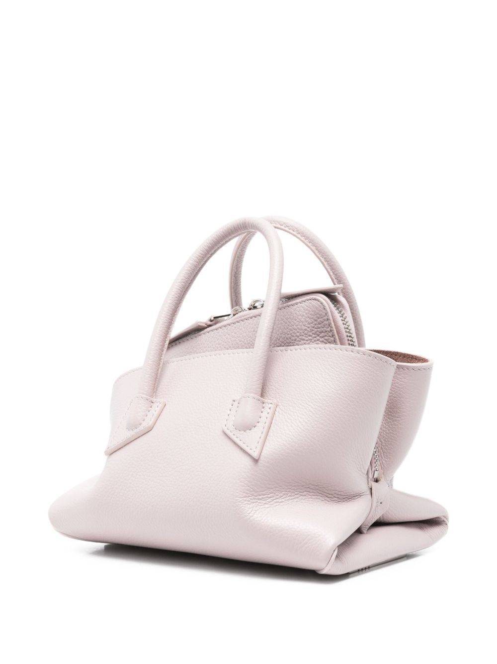 The Attico Women La Passeggiata Mini Leather Shoulder Bag THE ATTICO