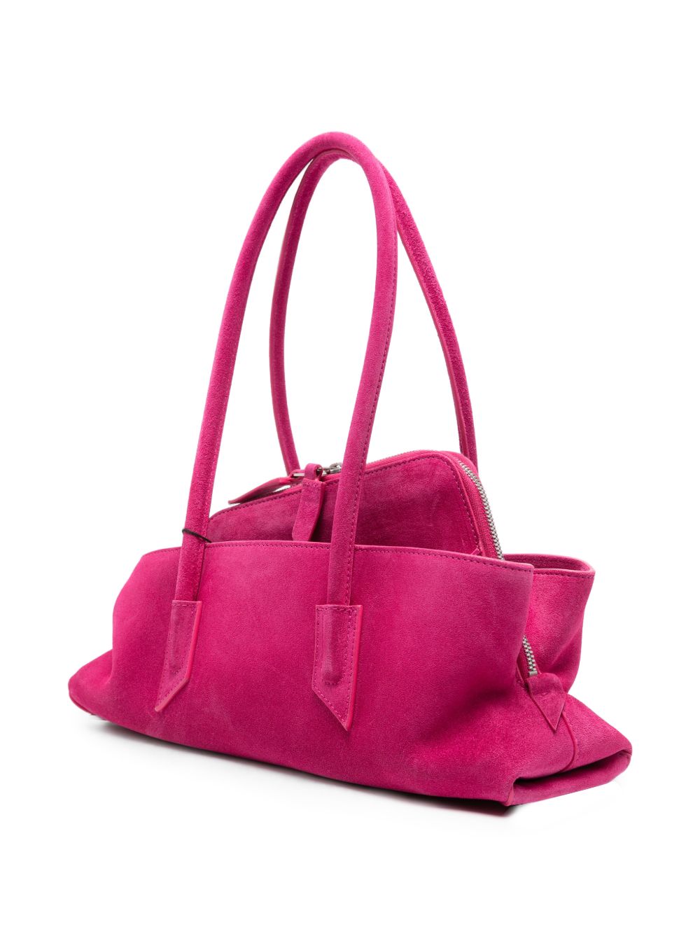 The Attico Women La Passeggiata Small Leather Shoulder Bag THE ATTICO