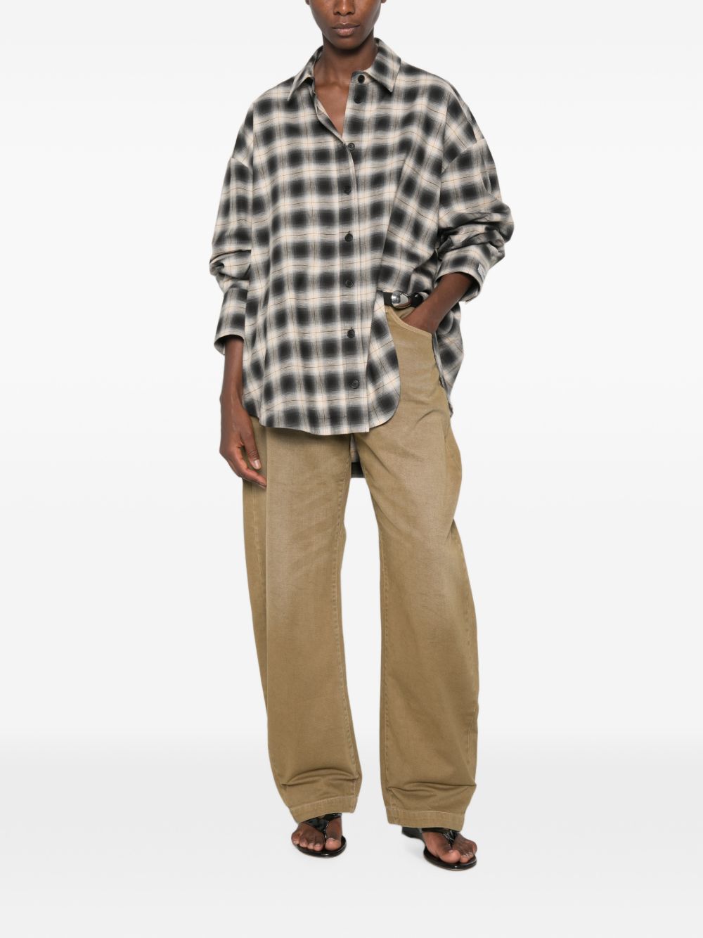 The Attico Women Denim Cotton Jeans THE ATTICO