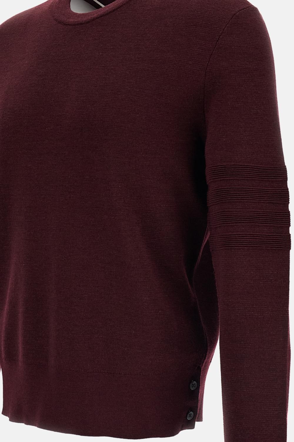 Thom Browne Men Ottoman Milano Stitch 4-Bar Bomber Pullover THOM BROWNE