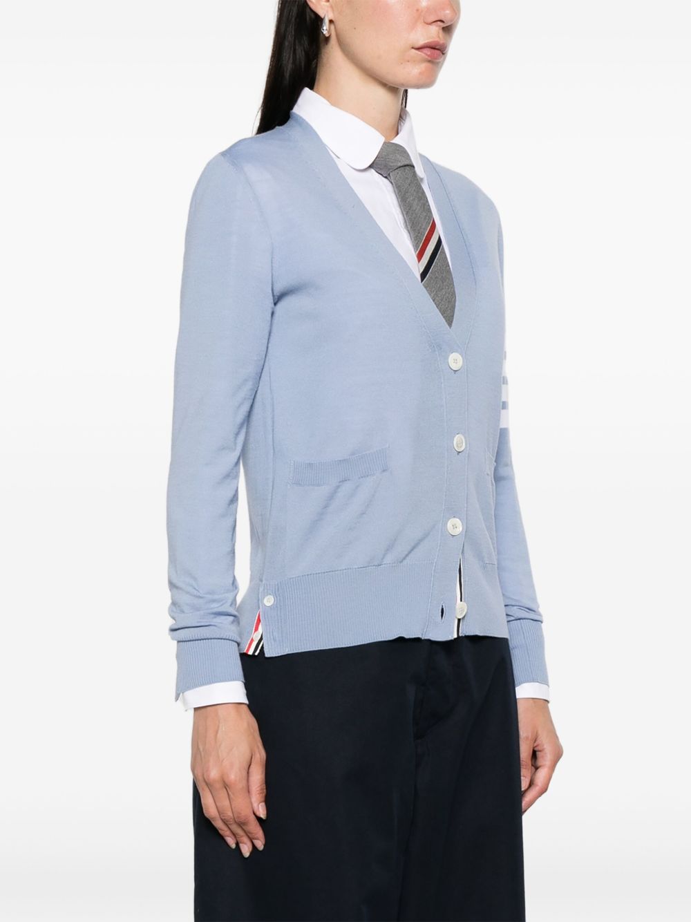 Thom Browne Women Wool Cardigan THOM BROWNE