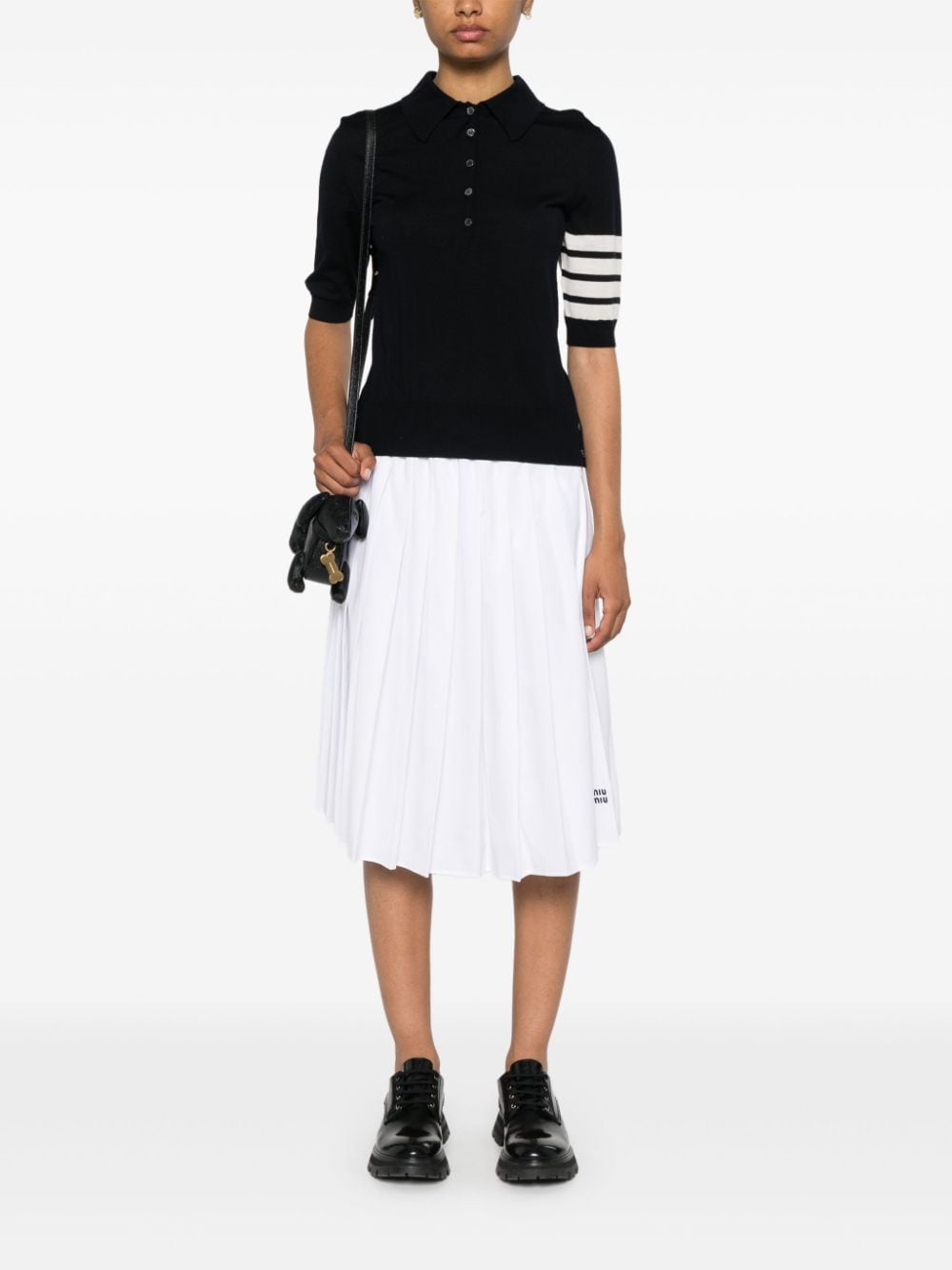 Thom Browne Women Wool Polo Shirt