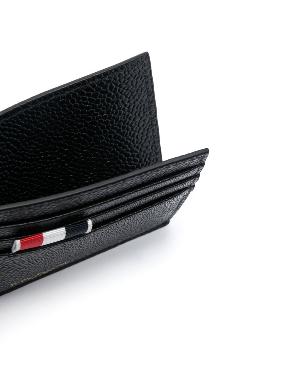Thom Browne Men Leather Credit Card Case THOM BROWNE