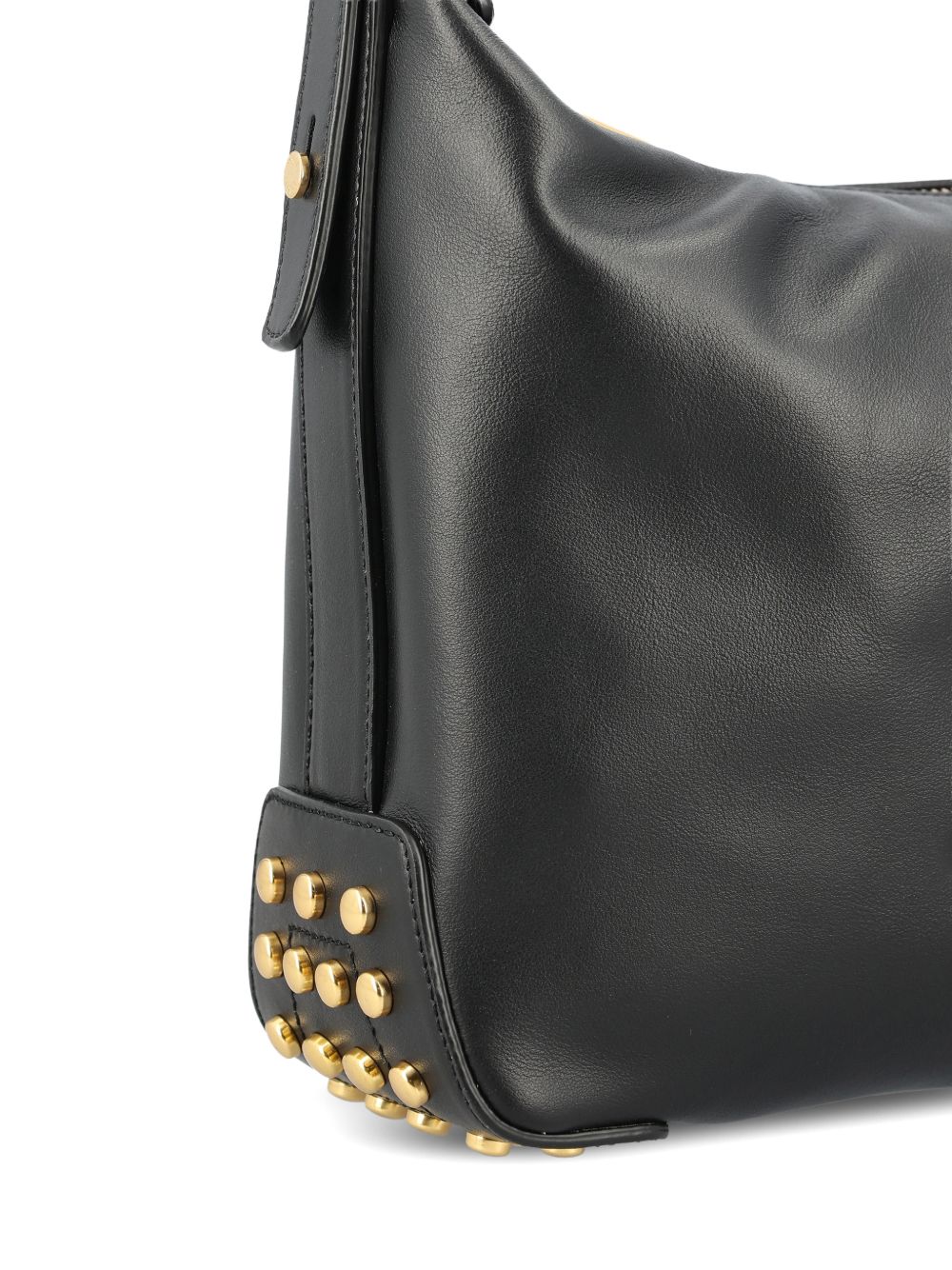 Tod's Women Metal Dots Mini Leather Shoulder Bag