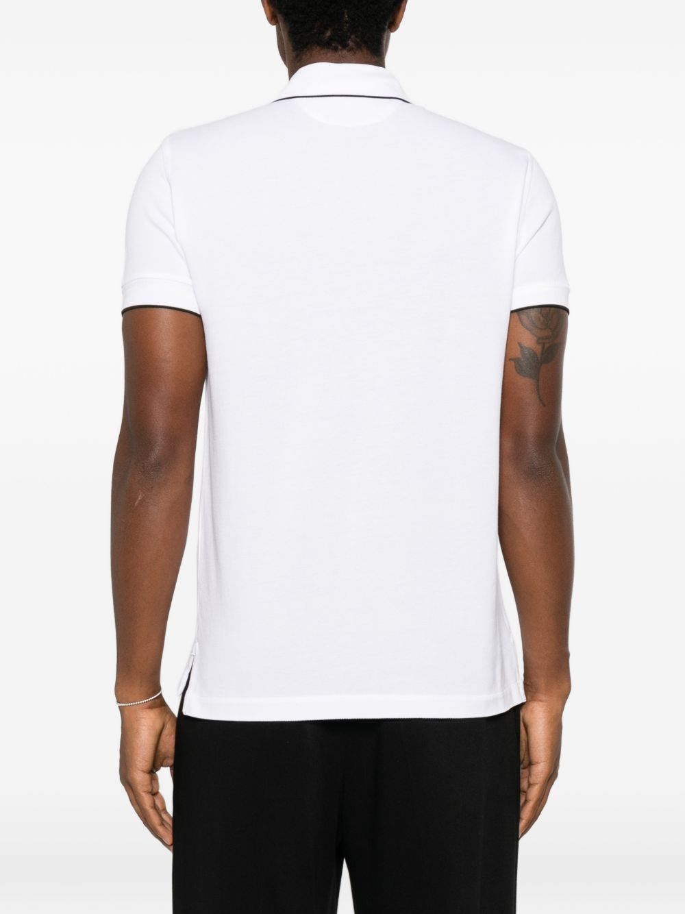 Tom Ford Men Piquet Cotton Polo Shirt TOM FORD