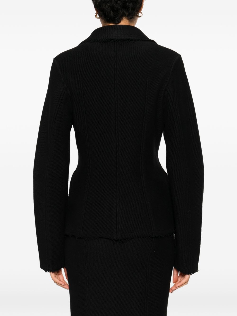Toteme Women Raw Hem Cotton Jacket TOTEME