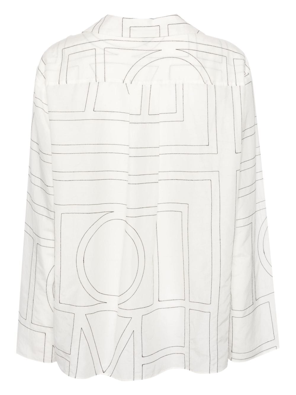 Toteme Women Cotton Blend Pajama Shirt TOTEME