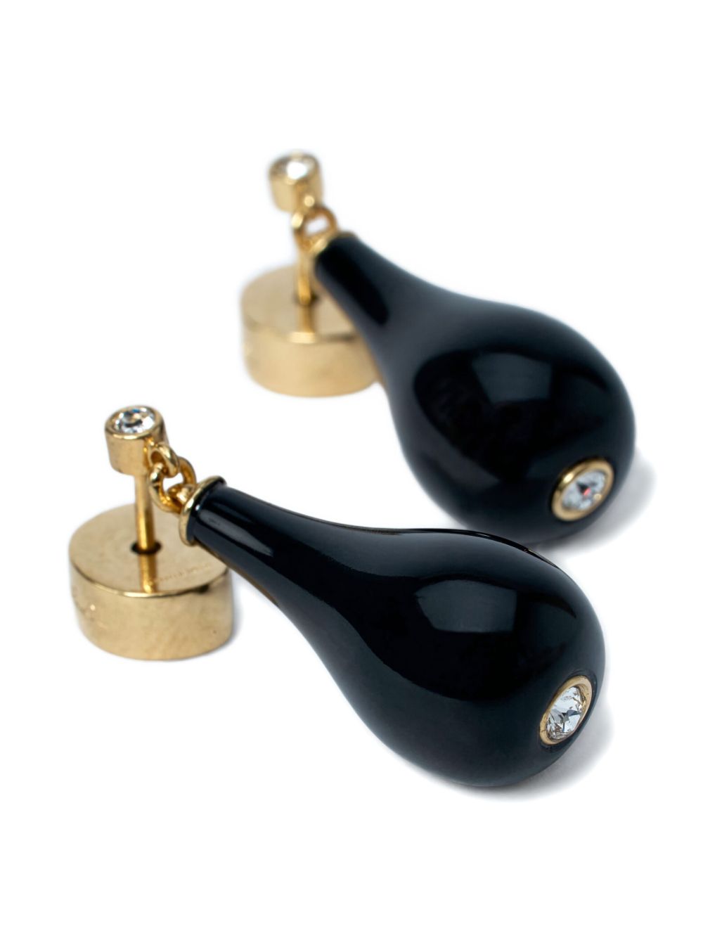 Toteme Women Onyx Drops Earrings TOTEME
