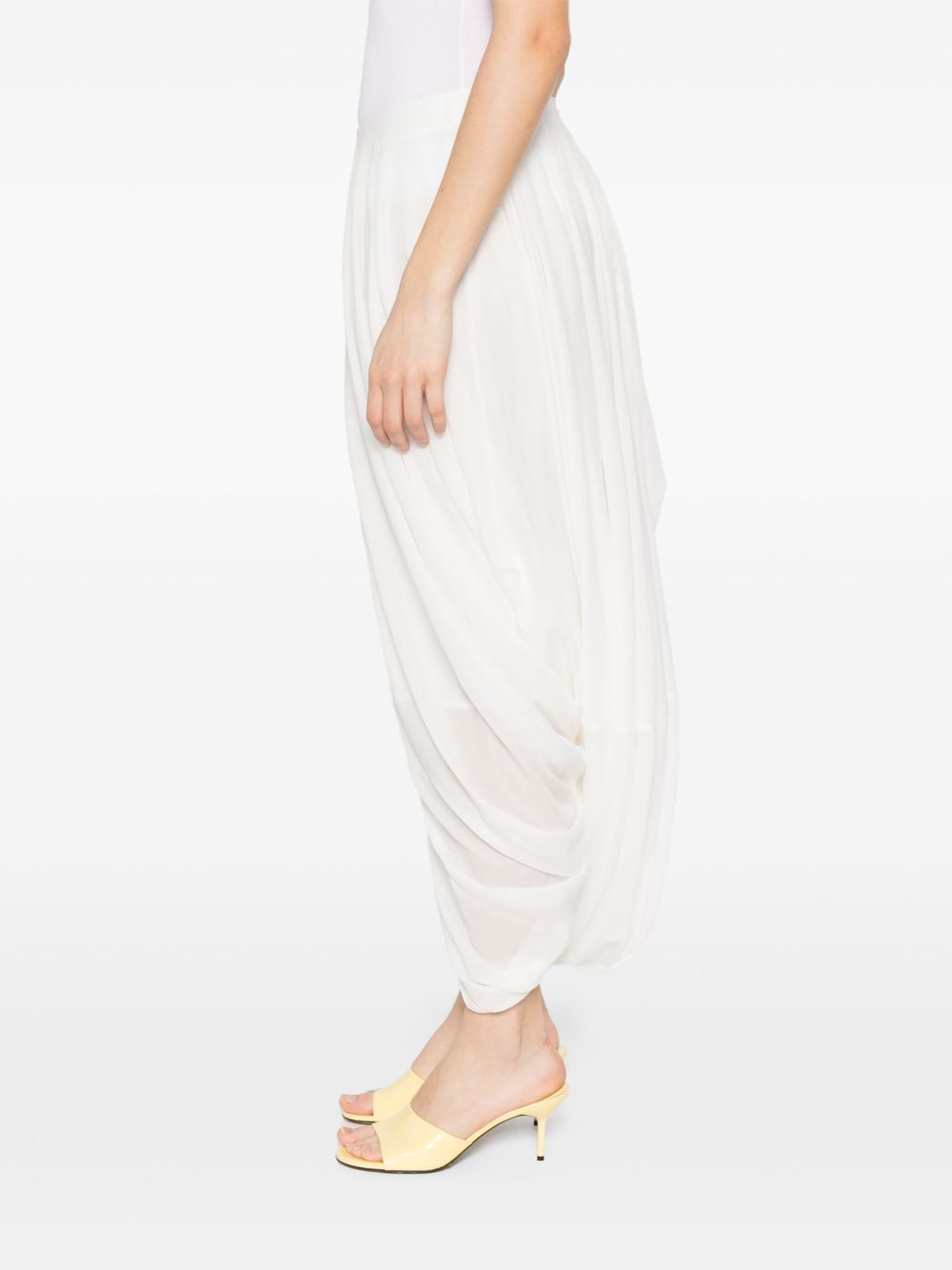 Toteme Women Cotton Blend Long Skirt TOTEME