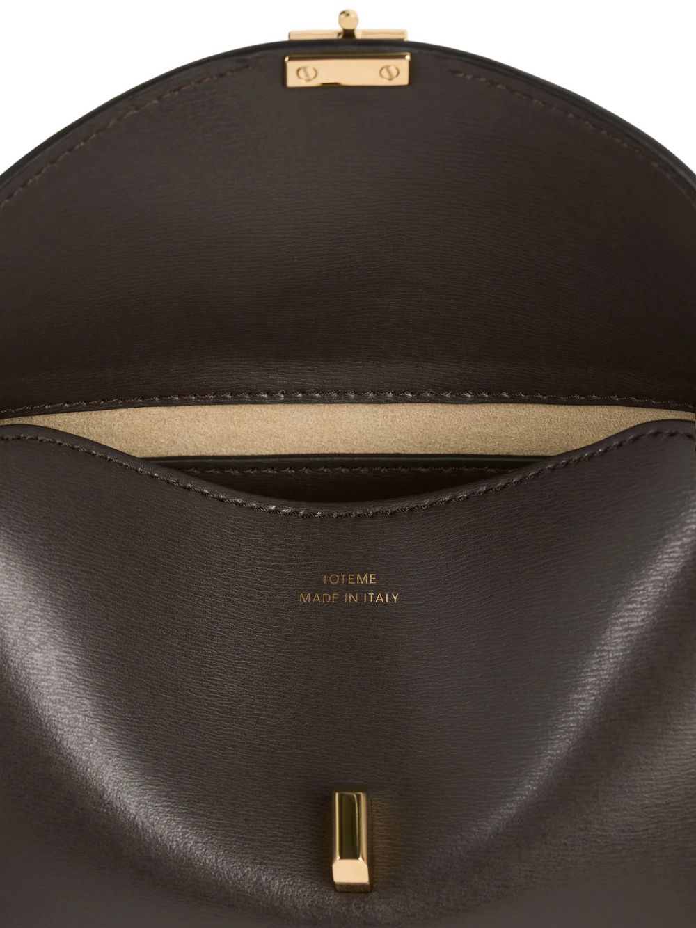 Toteme Women T-Lock Mini Leather Clutch TOTEME