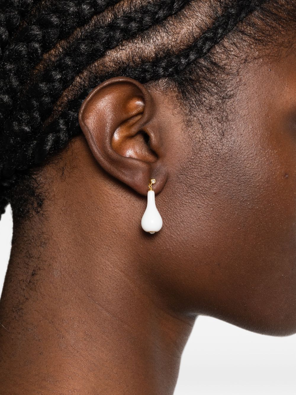Toteme Women Jade Drop Earrings TOTEME