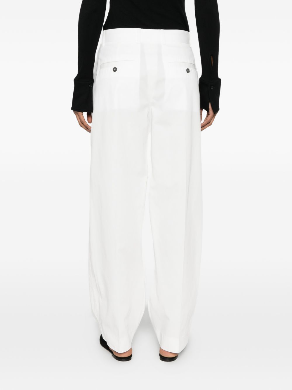 Toteme Women Cotton Trousers TOTEME