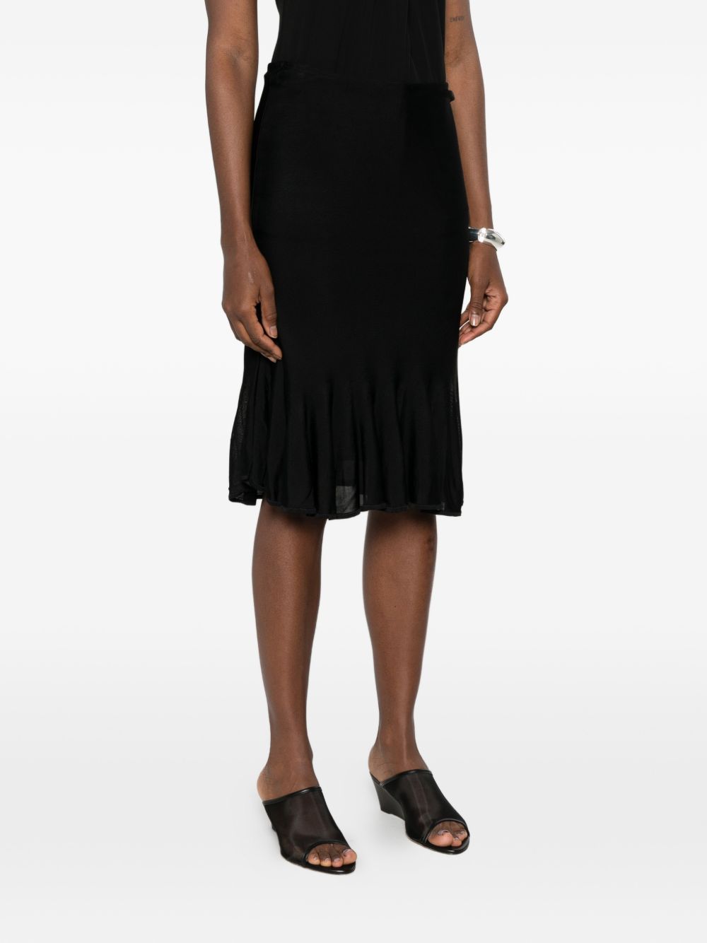 Toteme Women Fluted Midi Skirt TOTEME