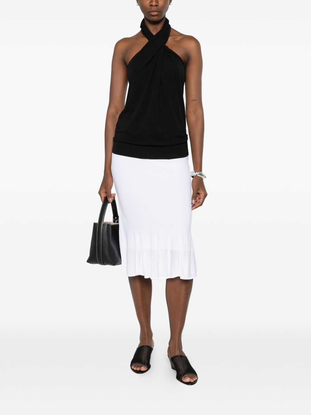 Toteme Women Fluted Midi Skirt TOTEME