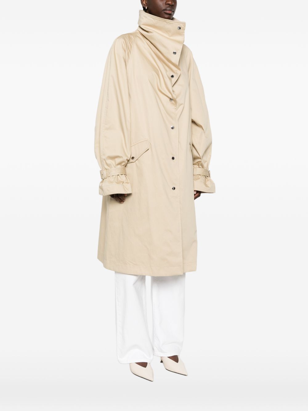 Toteme Women Cotton Trech Coat TOTEME