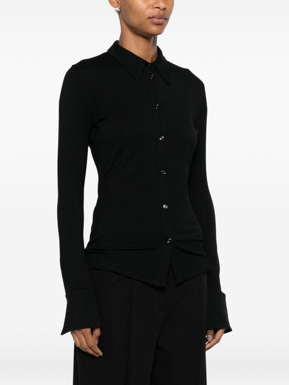 Toteme Women Fitted Jersey Shirt TOTEME