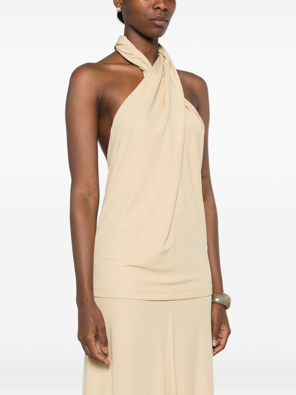 Toteme Women Sleeveless Halterneck Top TOTEME
