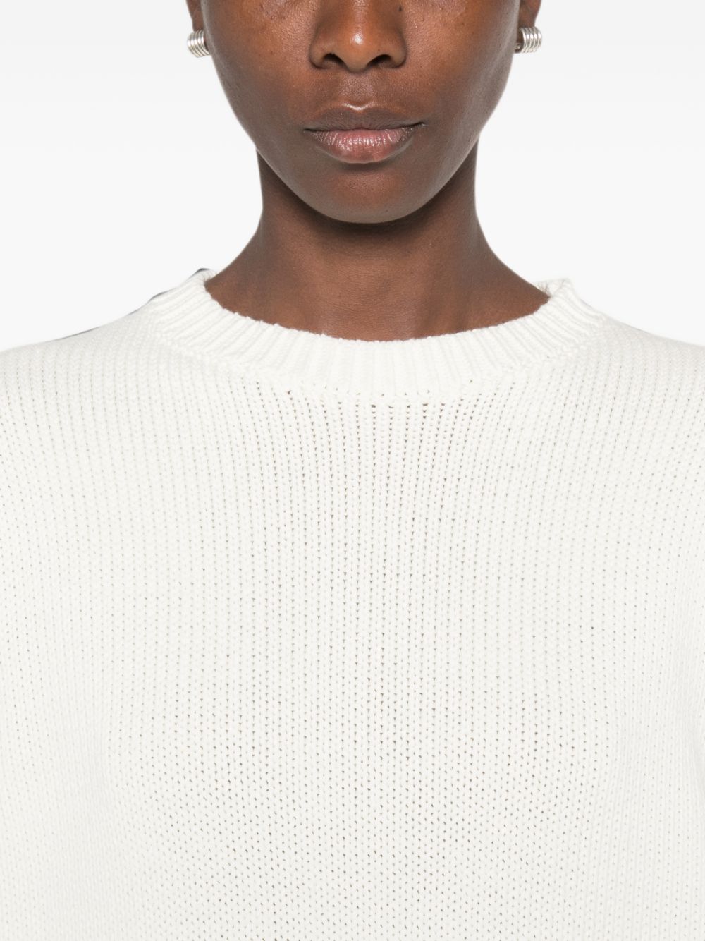 Toteme Women Cotton Oversized Sweater TOTEME