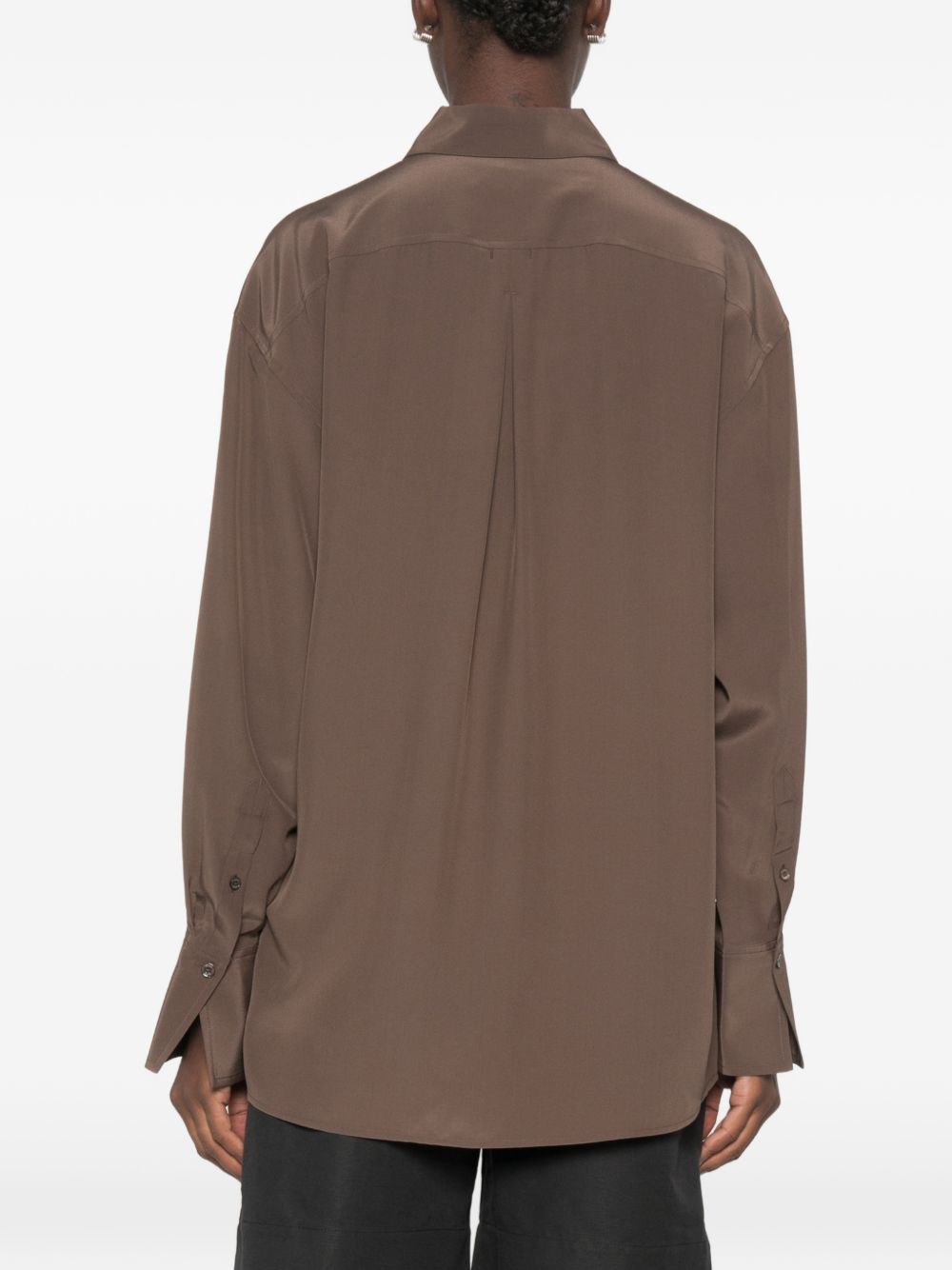 Toteme Women Crepe Silk Shirt TOTEME