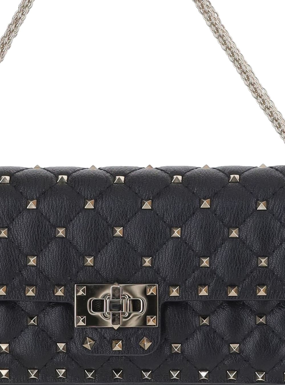 Valentino Garavani Women Rockstud Spike Small Leather Shoulder Bag VALENTINO GARAVANI