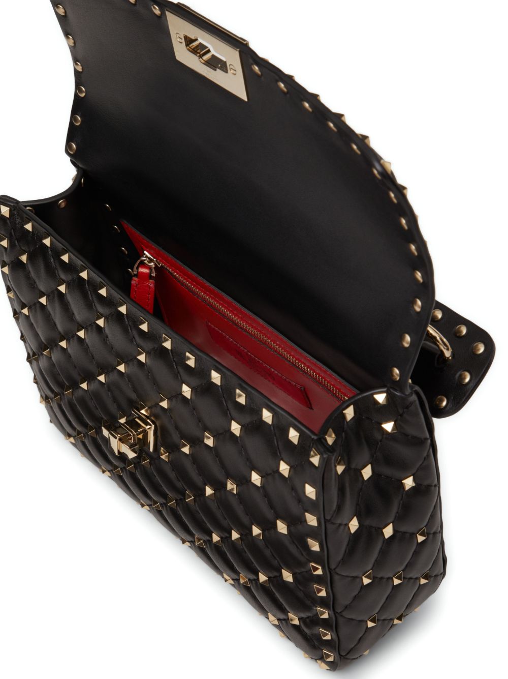 Valentino Garavani Women Rockstud Spike Medium Leather Shoulder Bag VALENTINO GARAVANI