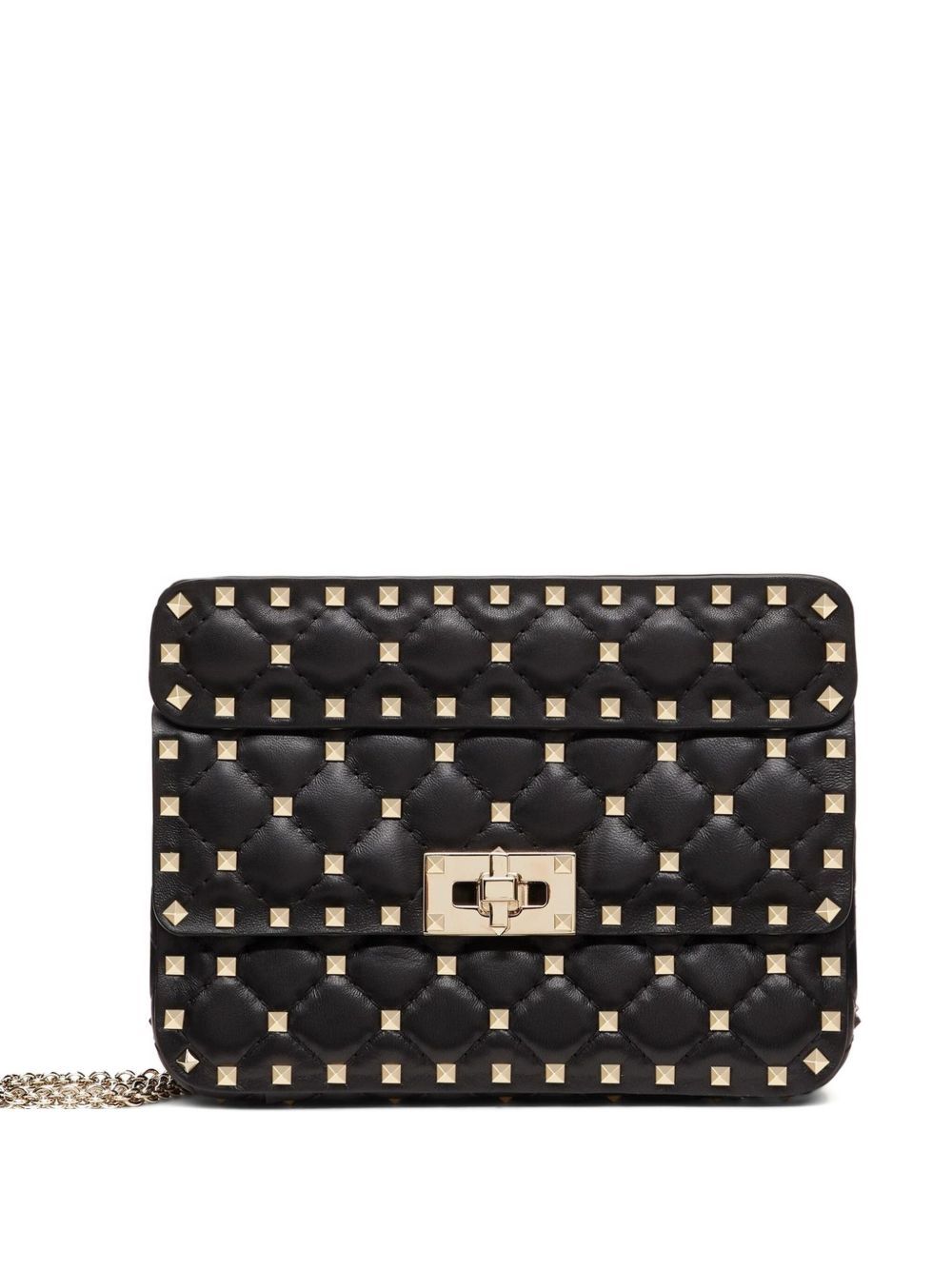 Valentino Garavani Women Rockstud Spike Small Leather Shoulder Bag VALENTINO GARAVANI