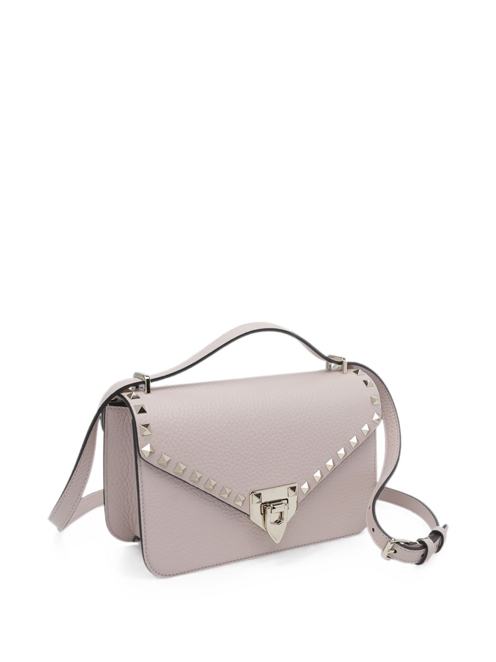 Valentino Garavani Women Rockstud Suede Leather Shoulder Bag VALENTINO GARAVANI