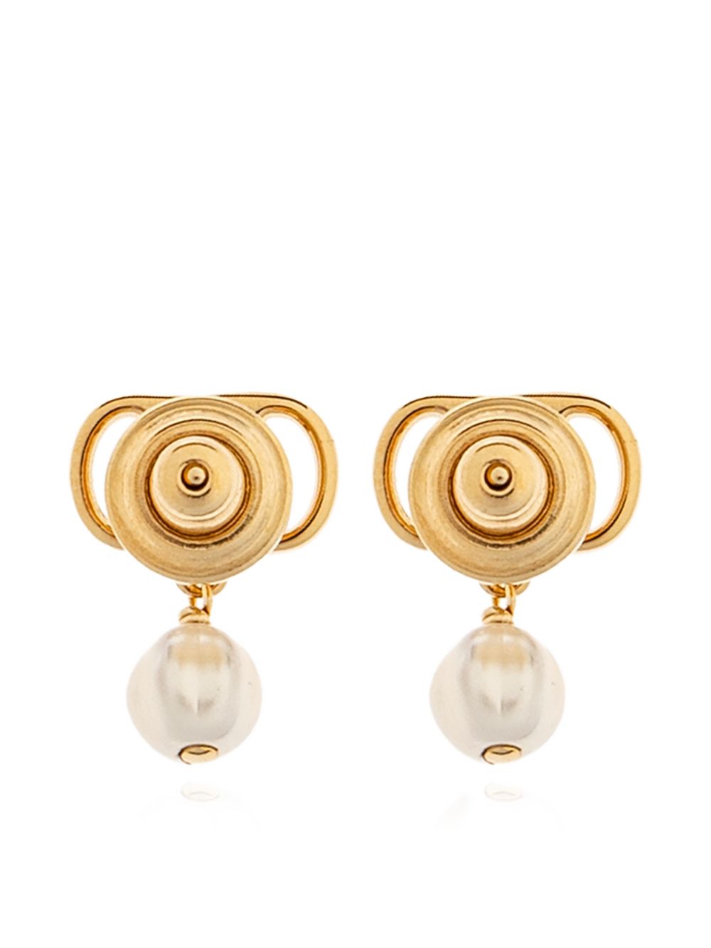 Valentino Garavani Women Vlogo Signature Pearl Earrings