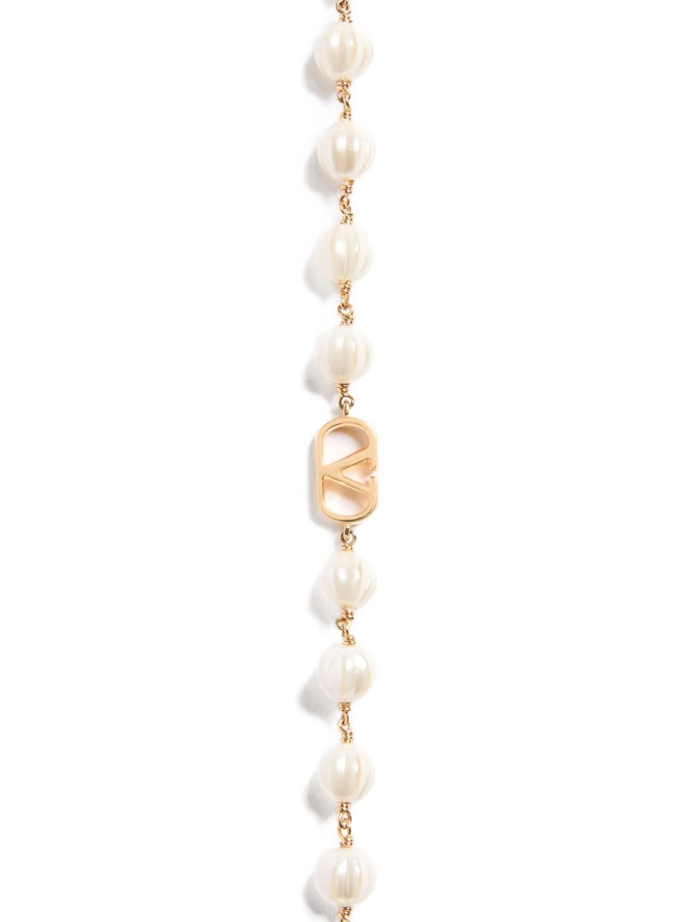 Valentino Garavani Women Vlogo Signature Pearl Bracelet VALENTINO GARAVANI
