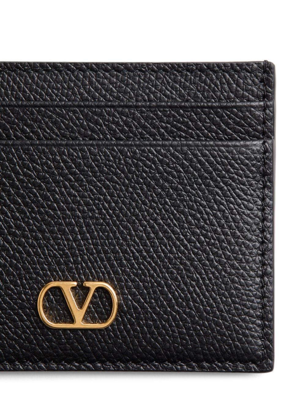 Valentino Garavani Women Vlogo Signature Leather Card Case
