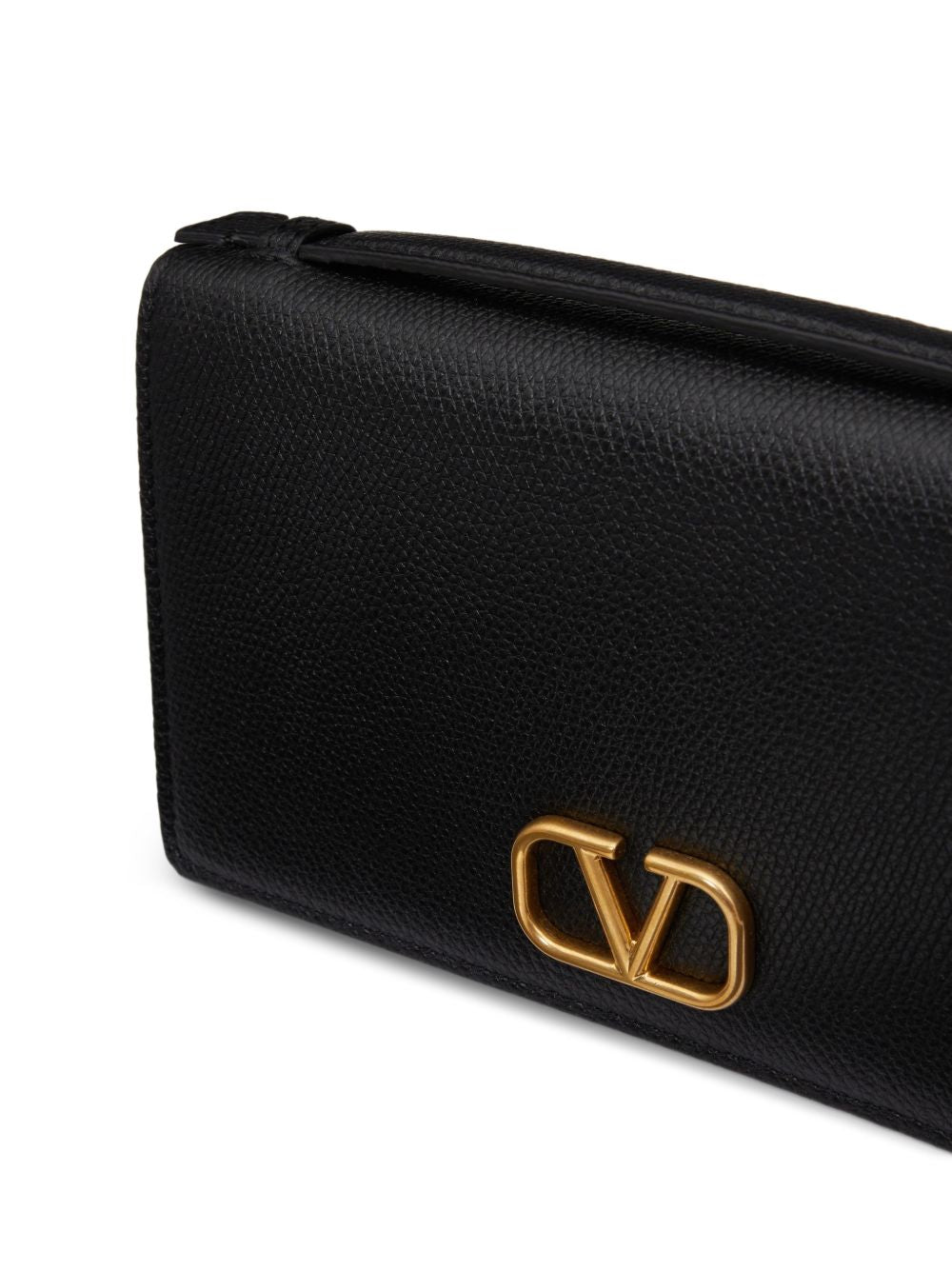 Valentino Garavani Women Vlogo Signature Leather Wallet On Chain VALENTINO GARAVANI