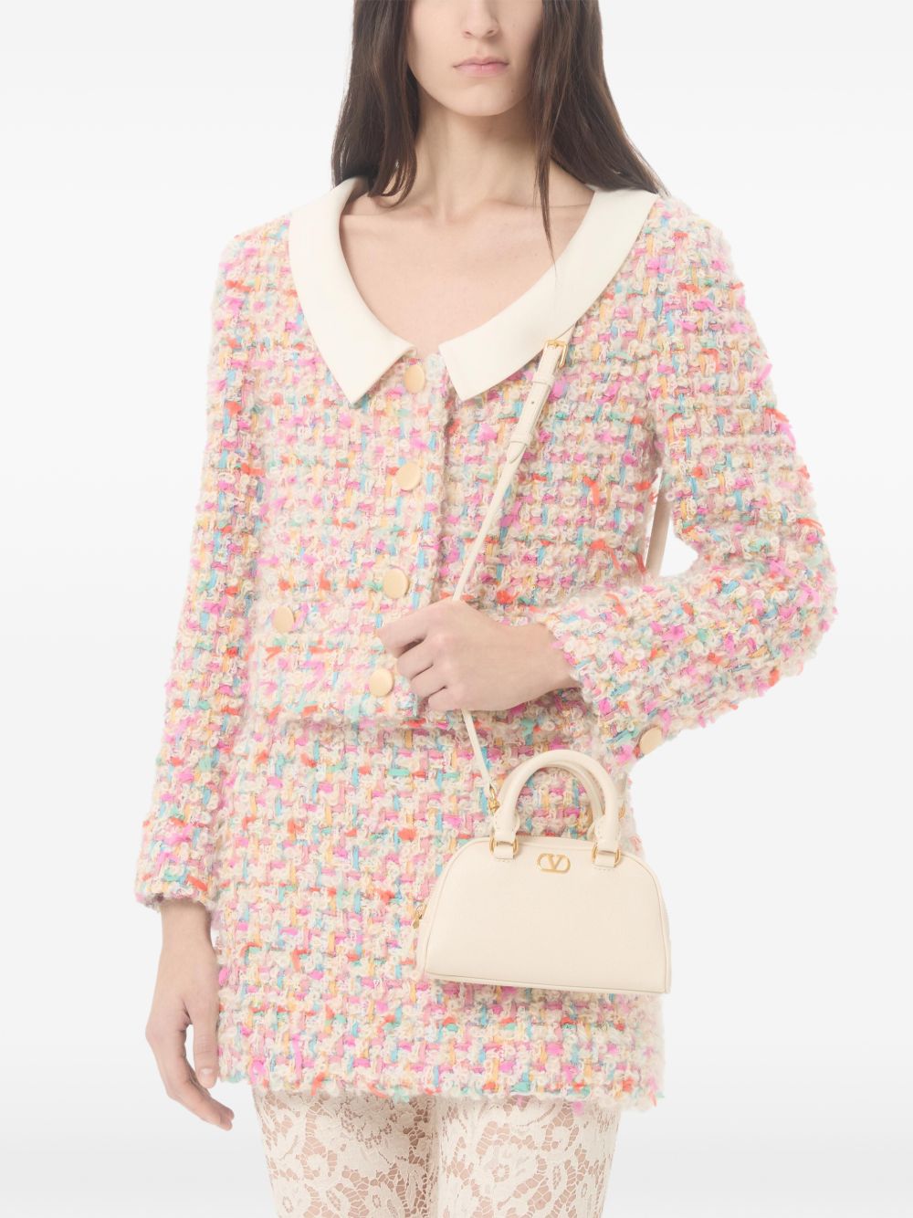 Valentino Garavani Women Vlogo Signature Leather Mini Bag
