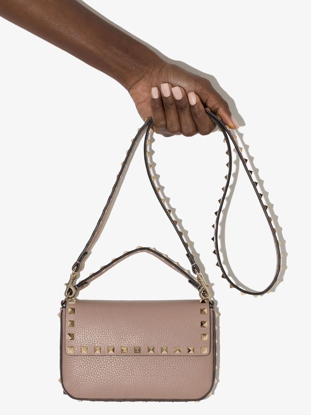Valentino Garavani Women Rockstud Leather Mini Bag