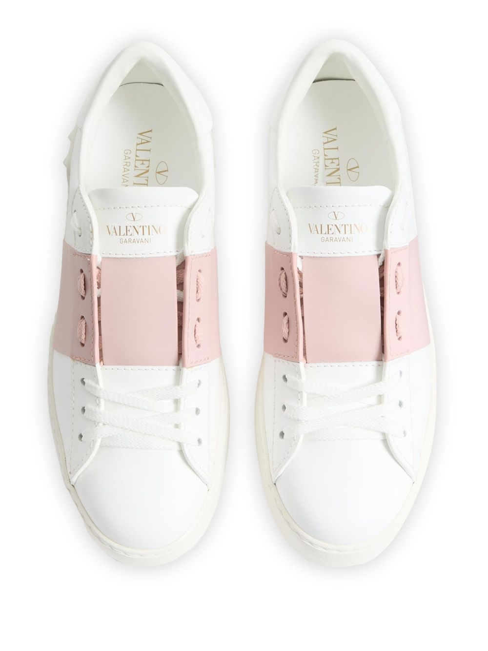 Valentino Garavani Women Opne Leather Sneakers VALENTINO GARAVANI