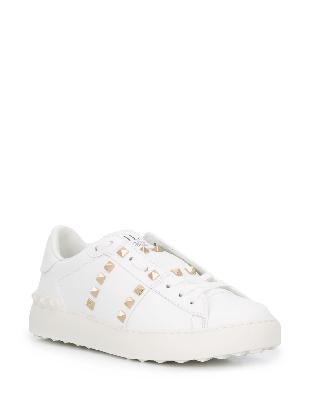 Valentino Garavani Women Rockstud Untitled Leather Sneakers VALENTINO GARAVANI