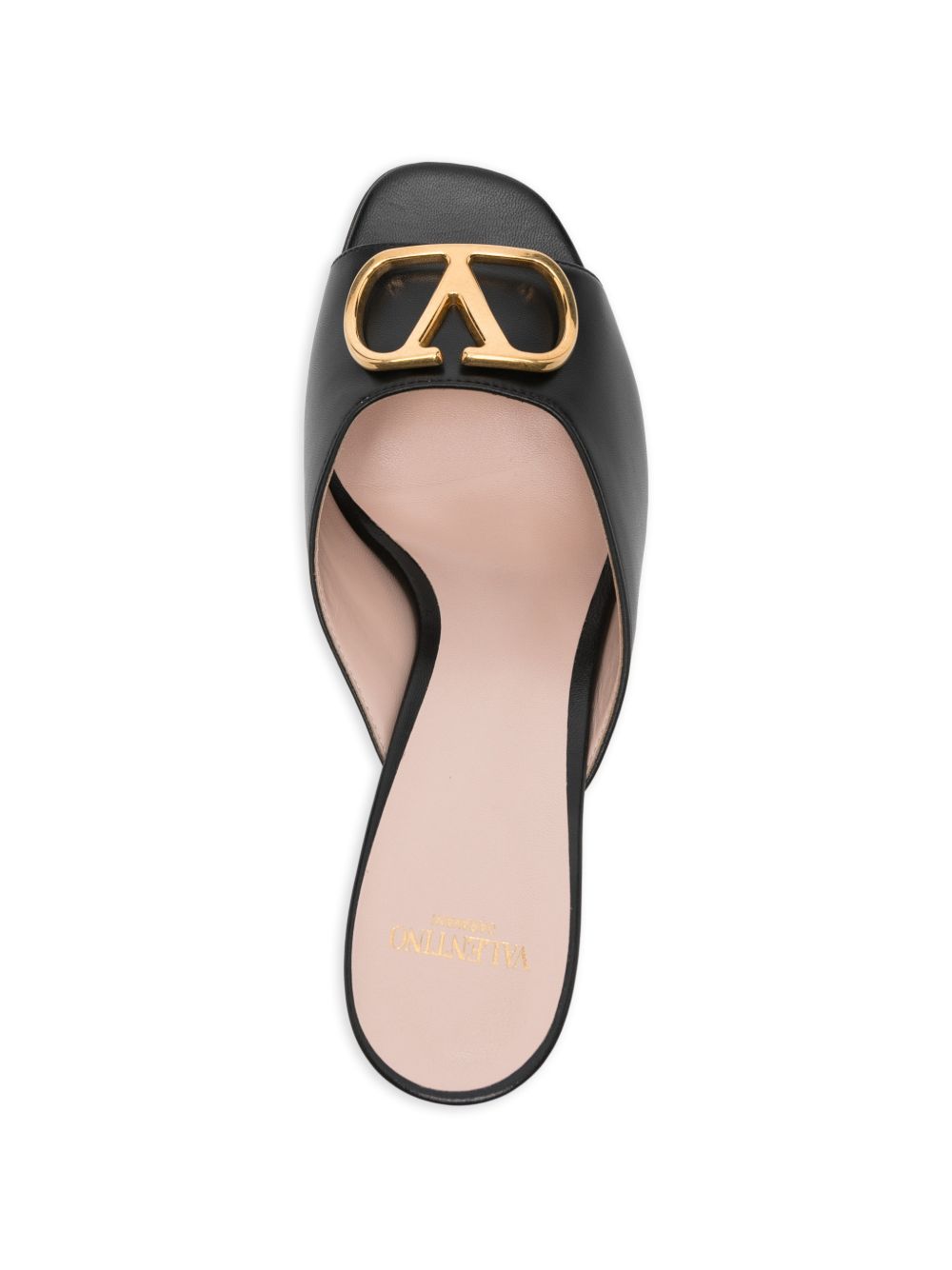 Valentino Garavani Women Vlogo Signature Leather Mules VALENTINO GARAVANI