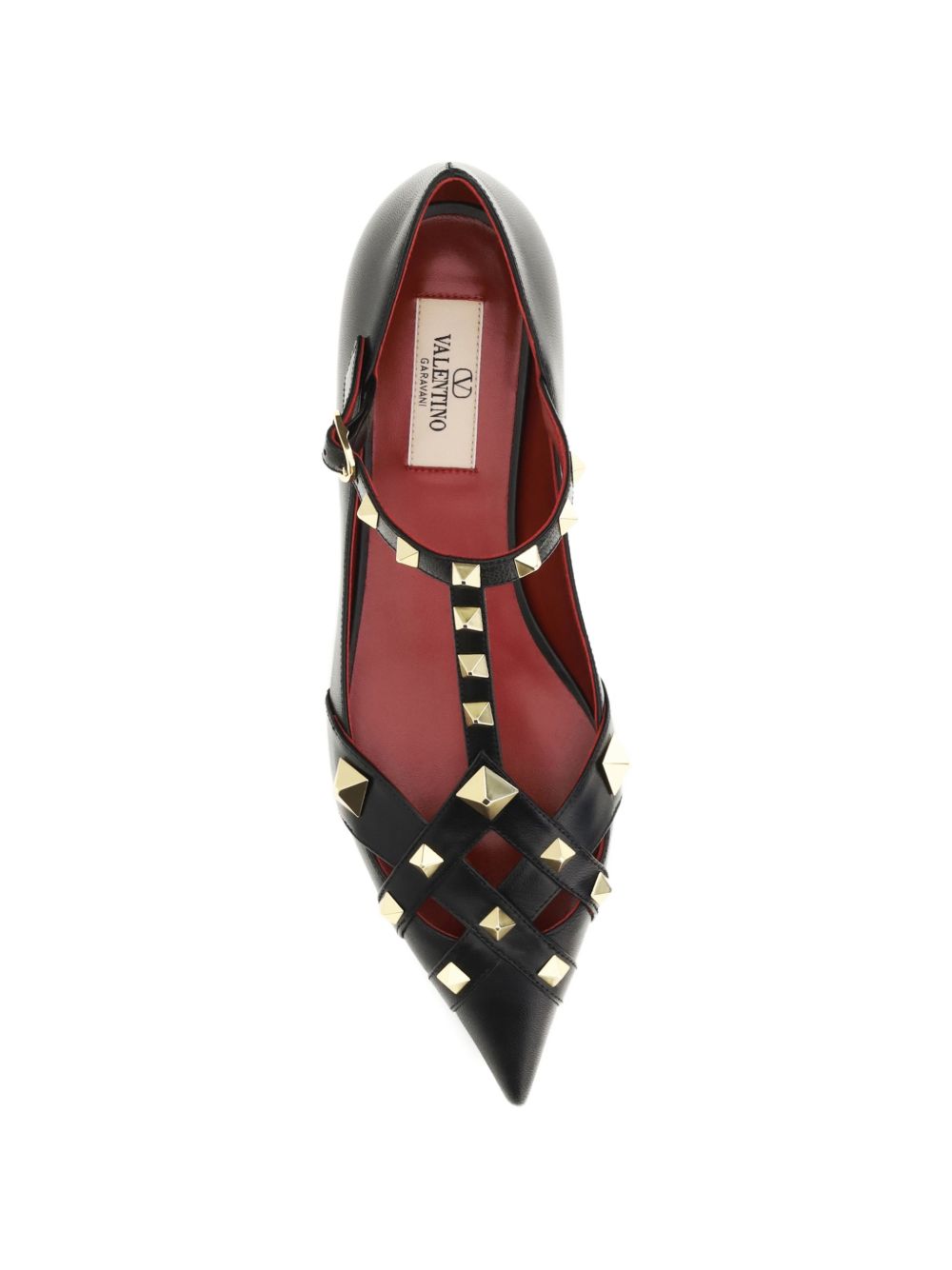 Valentino Garavani Women Studdy Leather Ballet Flats VALENTINO GARAVANI