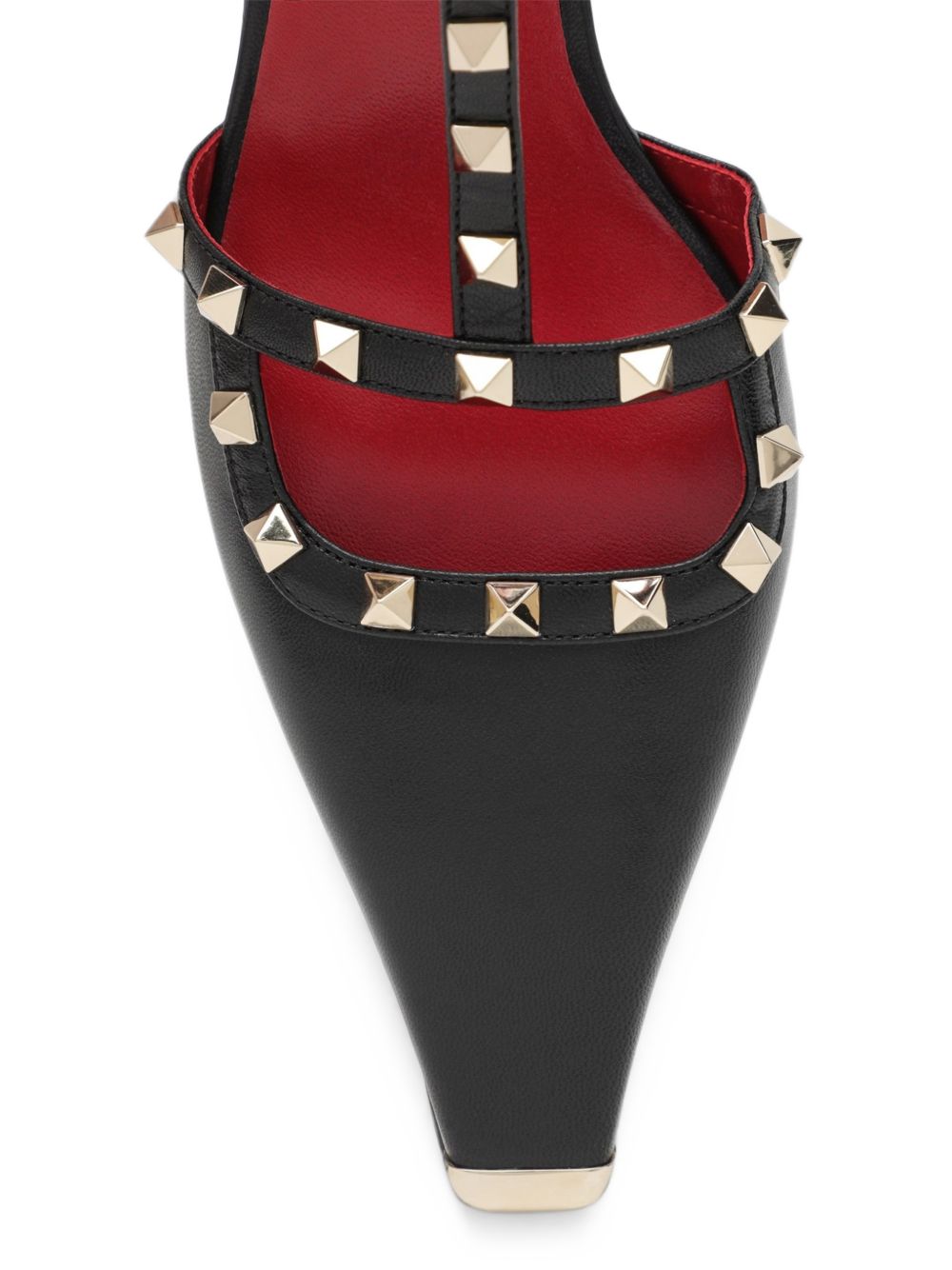 Valentino Garavani Women Rockstud Leather Pumps VALENTINO GARAVANI