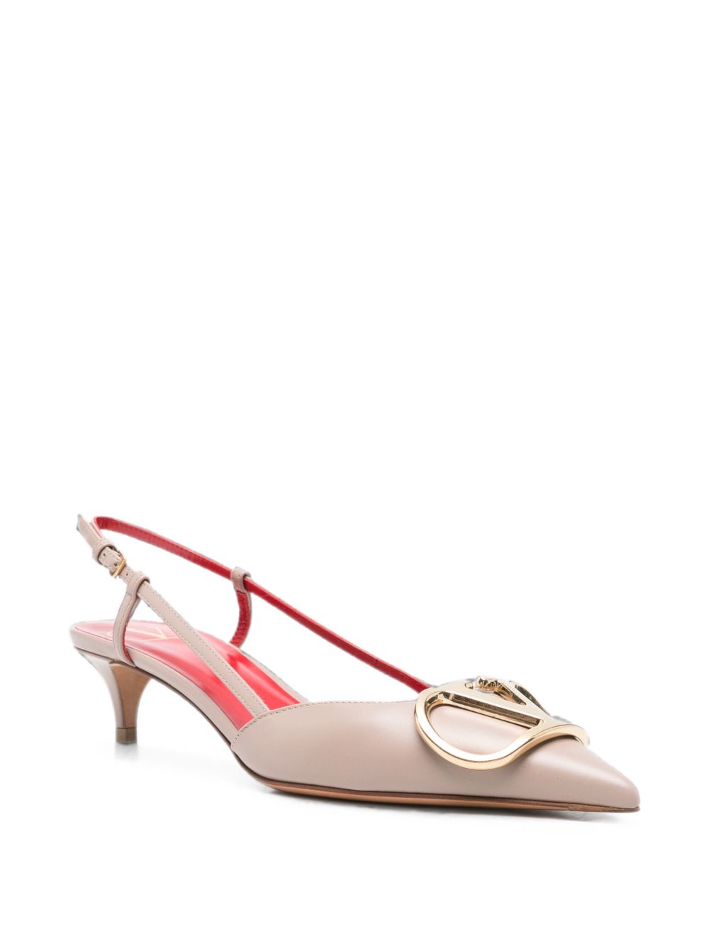 Valentino Garavani Women Vlogo Signature Leather Pumps VALENTINO GARAVANI
