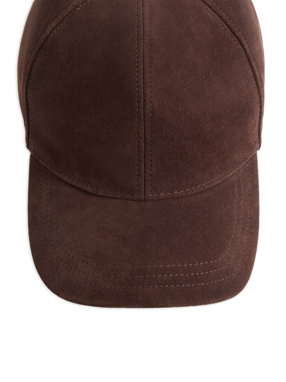 Valentino Garavani Men Suede Leather Baseball Cap VALENTINO GARAVANI