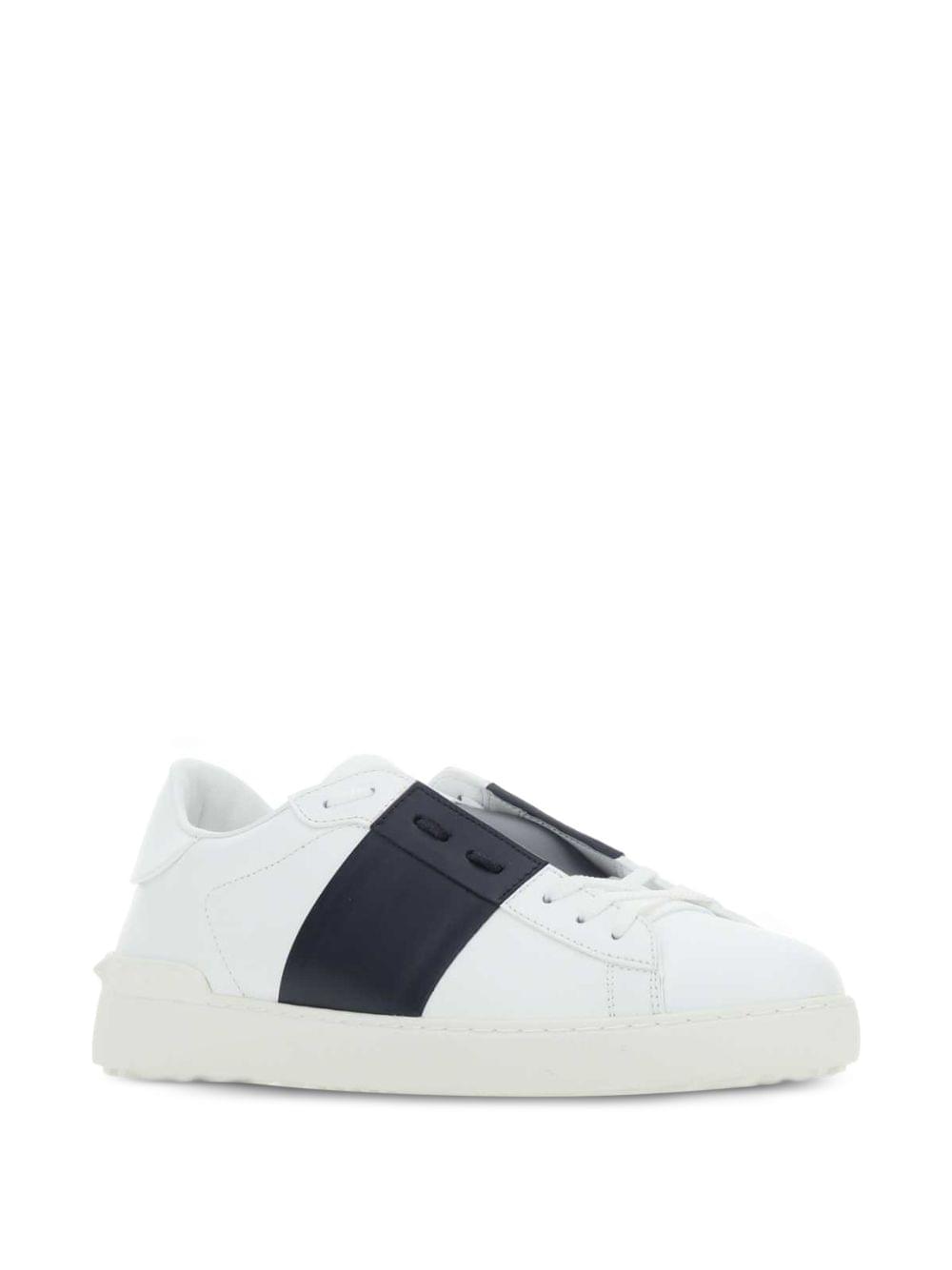 Valentino Garavani Men Open Leather Sneakers VALENTINO GARAVANI
