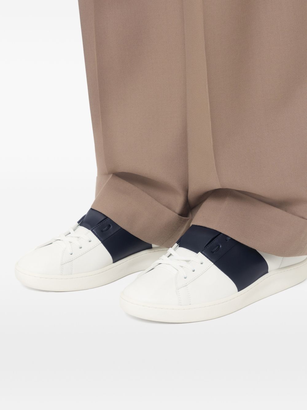 Valentino Garavani Men Open Royco Leather Sneakers VALENTINO GARAVANI