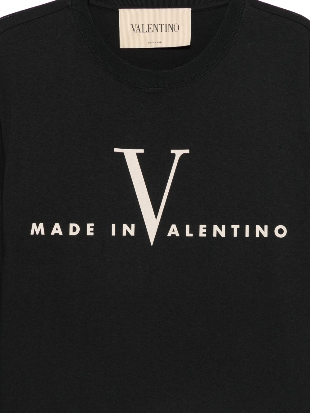 Valentino Men Logo Cotton T-Shirt VALENTINO